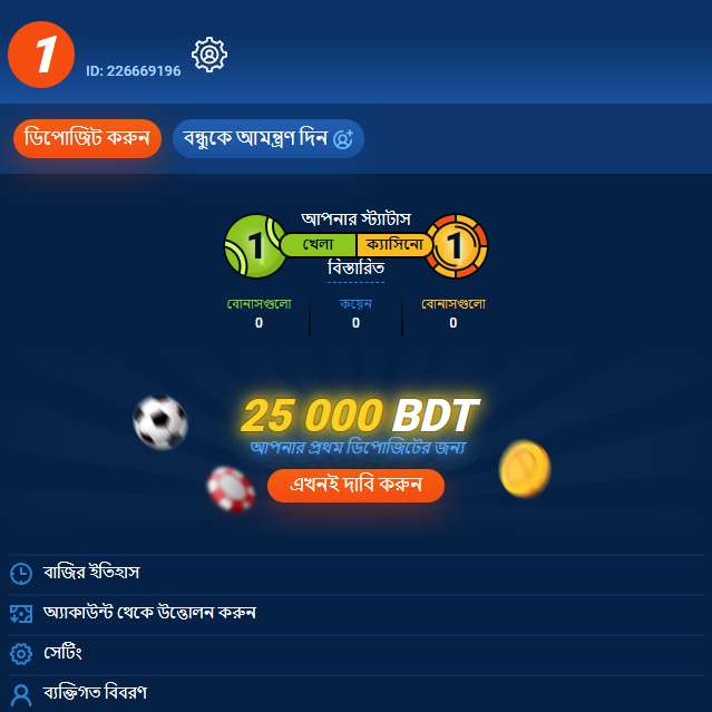 ব্যক্তিগত অ্যাকাউন্টের যে অংশের মাধ্যমে যাচাইকরণ করা হয়